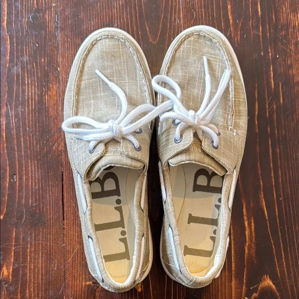 L.L. Bean Women’s Tan Boat Shoes - 8.5 - Picture 7 of 8